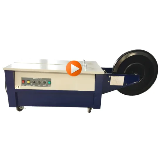 Middle Size Table Height Semi-Automatic PP Strap Packing Machine
