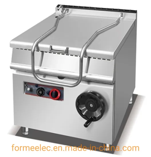 Western Kitchen Equipment Electric Braiser Pan 80L Electric Tilting Braising Pan