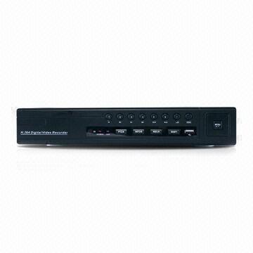 4-channel H.264 DVR Support D1, HD1 and CIF Recording Resolution, Remote Mobile Phone Monitoring