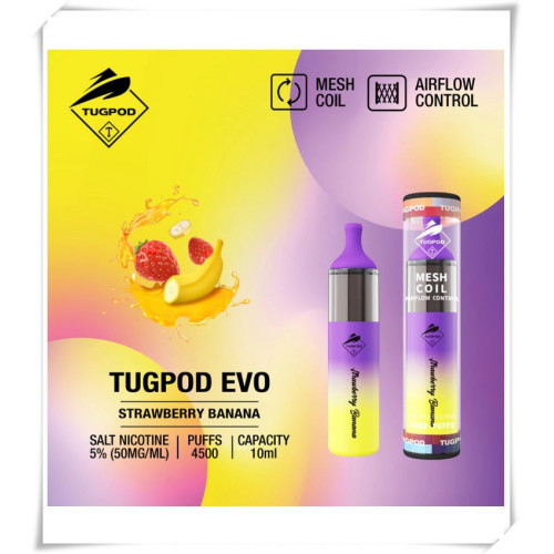 Portugal Tugboat Evo 4500 Puffs Einweg -Vape -Kit