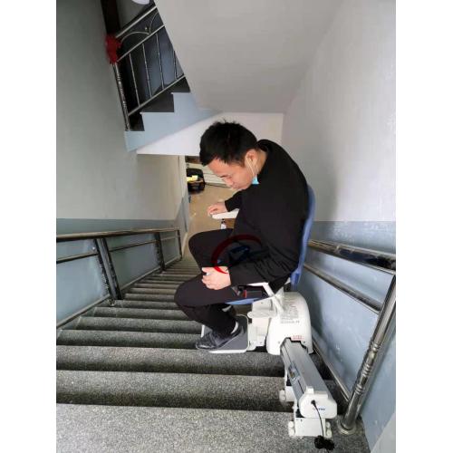 Straight Stairlift Install