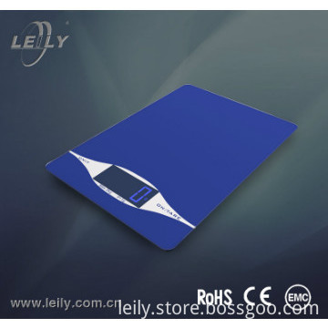 Leily digital LCD square kitchen scale ;