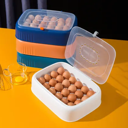 Fresh-keeping Refrigerator Plastic Egg Storage Box