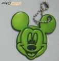 Hi-Vis PVC Sheet Green Mickey Pendant For Kids