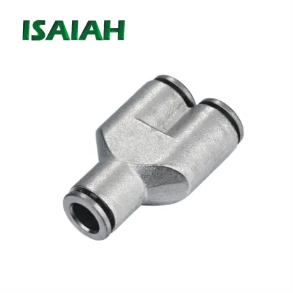 German ITV Type Nickel Plated Air Brake Fittings for Automobile Industry