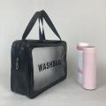 Clear PVC Stand Up Cosmetic Sac