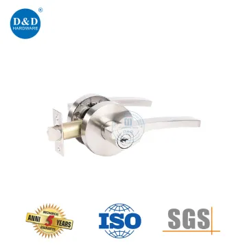 Lockset Double Handle Tubular Lever Door Lock Set