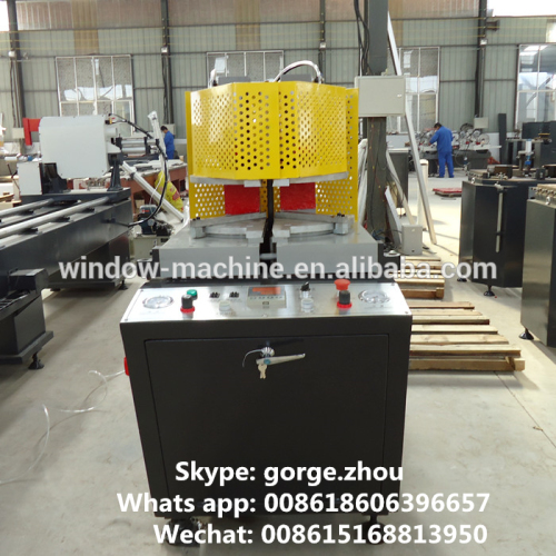 Hot sale UPVC window door welding machine with single head