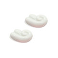 Nieuwe Aankomen Cartoon Hoek Vleugel Hars Cabochon Roze Witte Kleur Gebaar Plaksteen Ornament voor Telefoon Cover Decoratie Drop Earrin