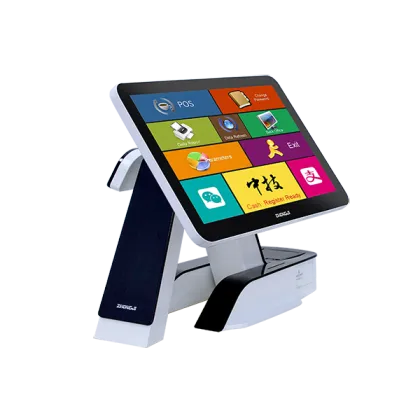 Zhongji A6 Posiflex Touch Screen POS System with Card Reader