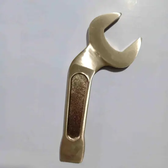 Wrench Bent Striking open 50mm Aluminum bronze