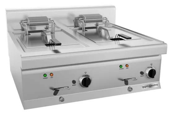 Temperature Limit Protection Setting Restaurant Snack Machine Desktop Electric Deep Oil Fryer Efk66-En