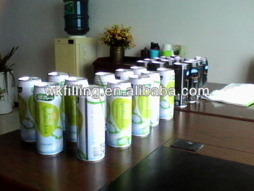Automatic Carbonated Drinks POP CAN Filling Machine