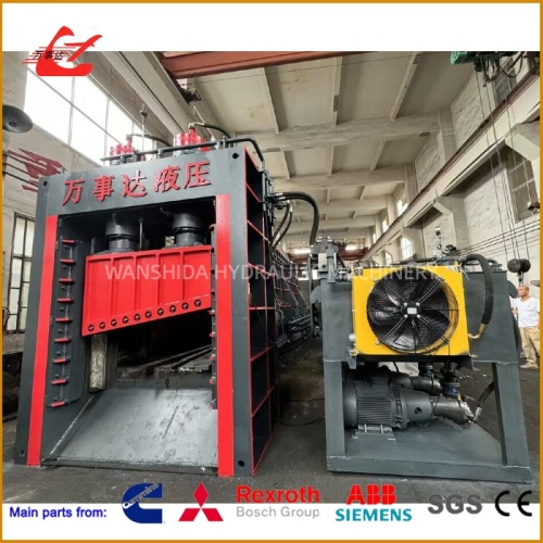 Tesoura Guilhotina 8000 kN para Placas Grandes