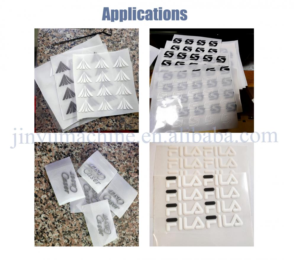 Etiqueta de transferència de calor 3D de silicona