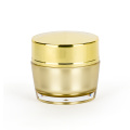 Oem OEM Gold Colore all'ingrosso personalizzato da 15 ml di plastica pacchetto cosmetico vuoto Crema Crema Crema Custom Fondazione Jar