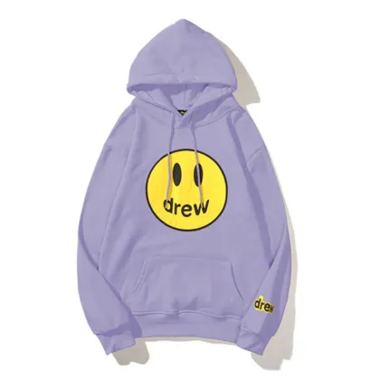 Yellow Smiley Pullover Sweatshirt