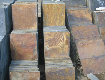 Multicolor Slate Rusty Slate Tile