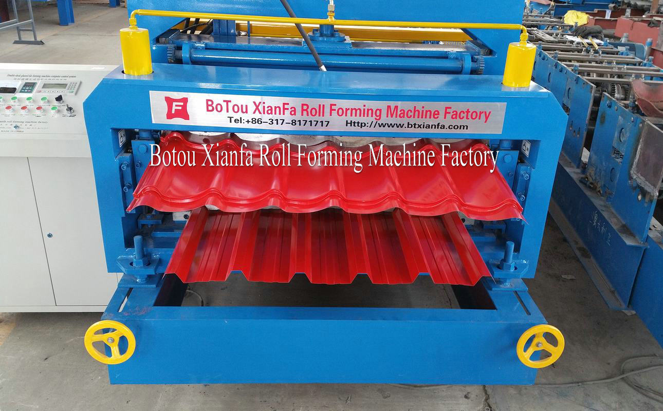 roof tile machine