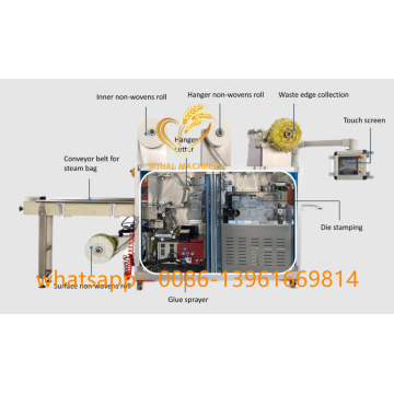 Automatische Dampfaugenmaske machen Verpackungsmaschine