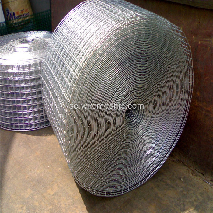 3/4 Svetsad Wire Mesh Rolls With Square Hole