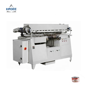 Automatic Labeling Machine for Canned Sardines and Dried Abalone