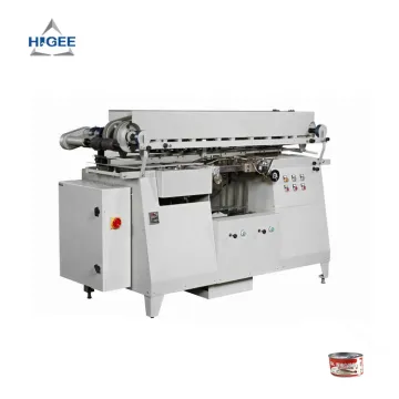 Automatic Labeling Machine for Canned Sardines and Dried Abalone