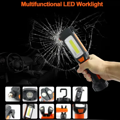 Multifunctional Foldable Portable LED COB Work Light