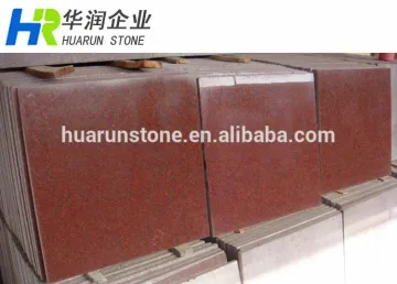 Imperial Red Color Granite Floor Tiles