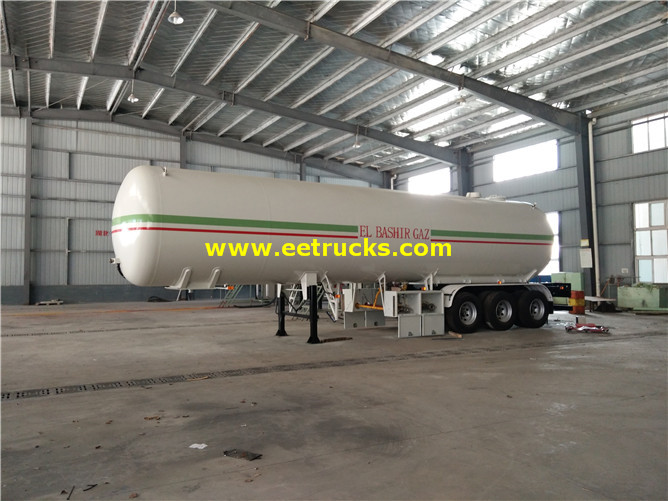 54000L Bulk Propane Gas Truck Semi-trailers