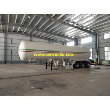 54000L Bulk Propane Gas Semi-remorques