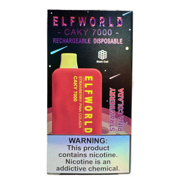 7000 Puffs Elfworld Brand Recyclable Disposable Vapes