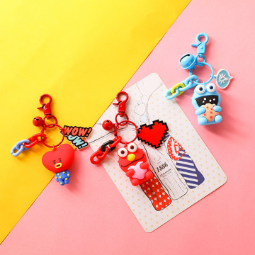 Sesame Street PVC Keychain