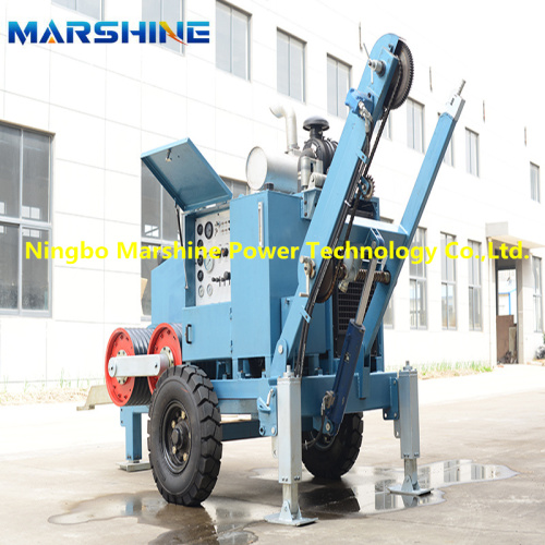 Overhead Power Line 42T Hydraulic Cable Puller Machine