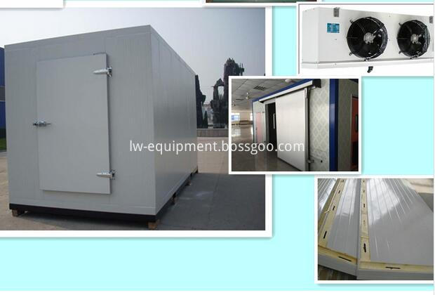 60CBM containerized protable cold chill room