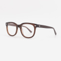 Bevelling Full-rim Square Acetate Men's Optical Frames