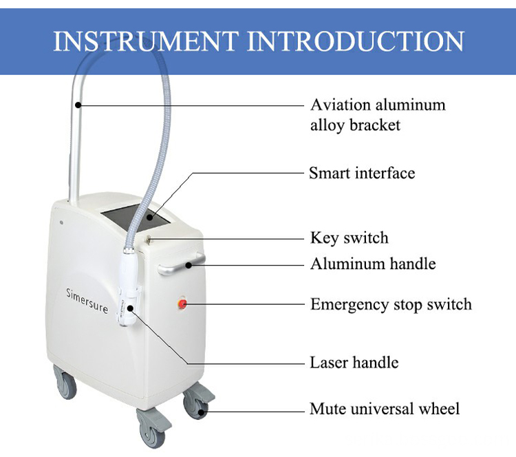 Q Switch Tattoo Removal Machine