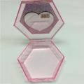 Plastic hexagonal storage box