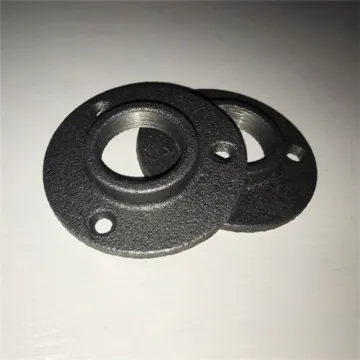3/4" black iron floor flange for Furniture purpose
