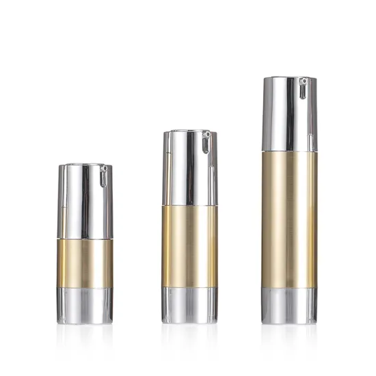 Plastic Lotion Pump Bottle Airless Vacuum Dispenser