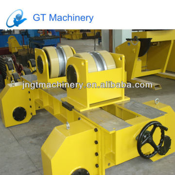 Rubber/steel Automatic turning pipe rotator welding