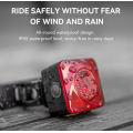Smart Rechargeable Waterproof Usalama Onyo baiskeli Taillight bora baiskeli nyuma mwanga kugeuza ishara iliongoza taa ya mkia