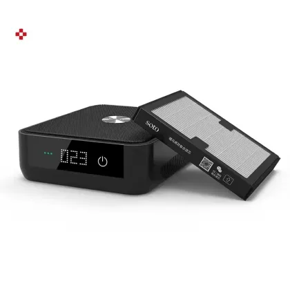 SOTO-Q1 Car Air Purifier Mini Small Purifier Portable Hepa Air Cleaner for Car