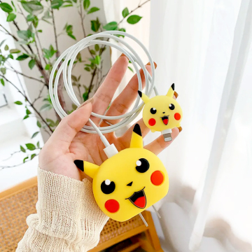 Outlet Factory Case di caricabatterie in silicone morbido cartoni animati