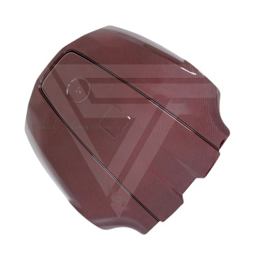 Red Carbon Fiber Engine Cover for Mercedes-Benz AMG GT/GTS 2015-2016