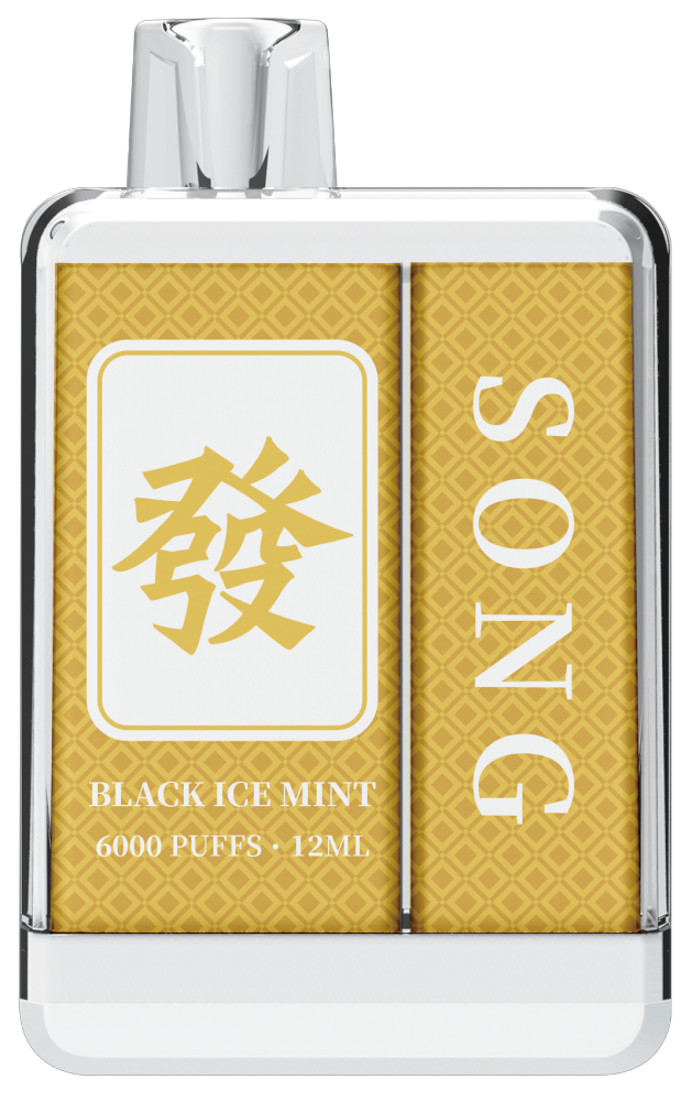 Schwarzes Eis | Chinesische Mahjong -Stil Elektronische Zigarette