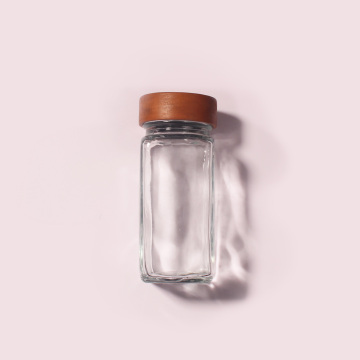 Stylish Empty Glass Jars for Kitchen Spices-120ml/3.9oz