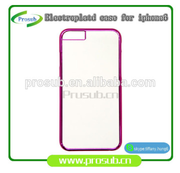 Sublimation heat transfer plastic material anti-knock blank diy cell phone case cover skin for SFP-IP6