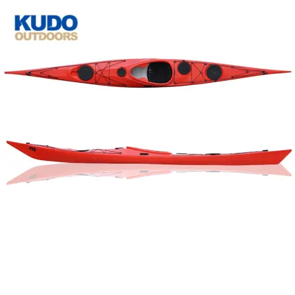 KUDO OUTDOORS 5.08M OEM Wholesale Professional Lofoten Sea Kayak for Water Sports