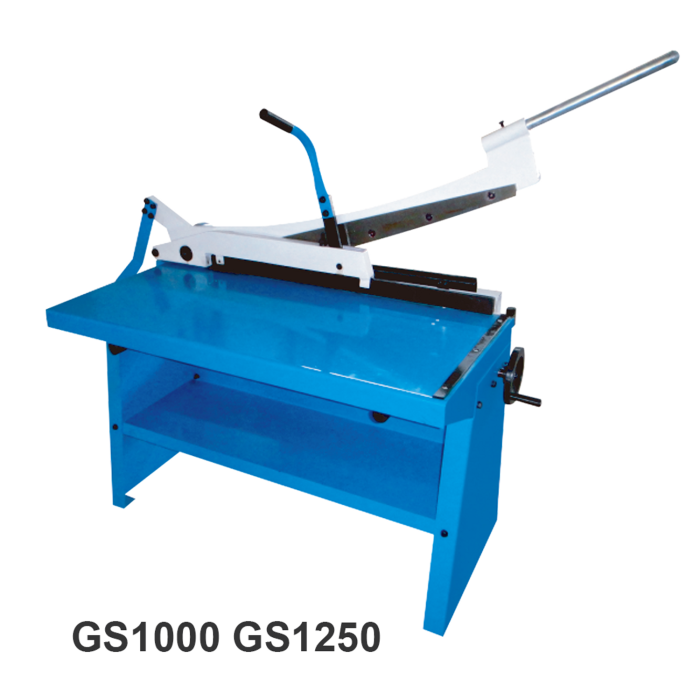 GS-1000/GS-1250/GS-1000C/GS-1000A/GS-1250A/GC-1010 Manual Plate Shears Machines